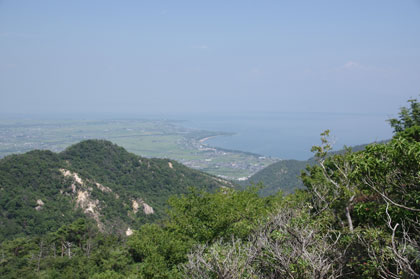 琵琶湖の展望